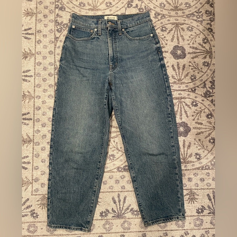 Vintage Women’s Madewell Jeans Curvy Ballon Fit Size 27